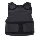 EA Impact løst cover sort i galleri position 1 med slidstærkt sort materiale til udskiftning på NIJ-certificeret beskyttelsesvest.