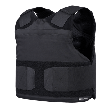 EA Impact løst cover sort i galleri position 1 med slidstærkt materiale til NIJ-certificeret beskyttelsesvest og professionel kropsbeskyttelse.