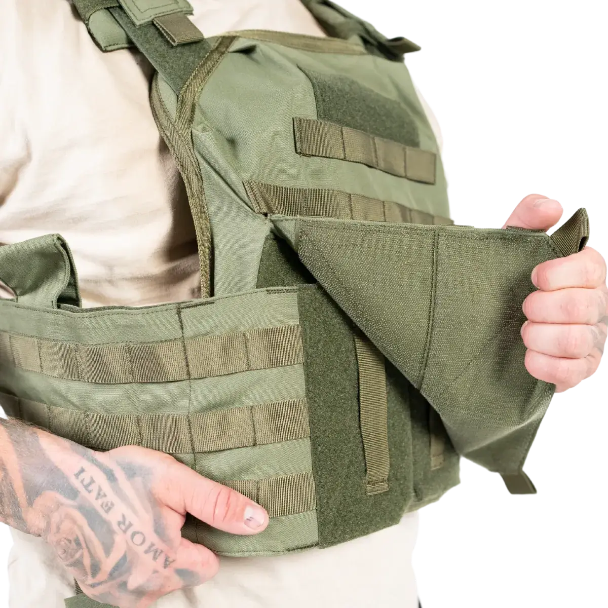 Elite Armor Plate Carrier Grøn.