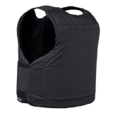 Elite Armor Impact stik og skudsikker vest - set bagfra med lomme til traumeplader