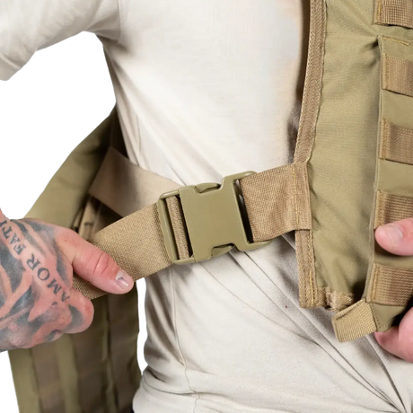 Elite Armor Plate Carrier Khaki.