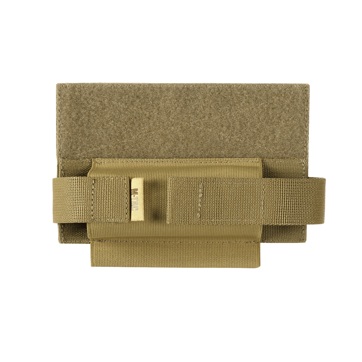 M-Tac Elastisk Tourniquet Holder Gen. III lavet af Cordura 500D, beige farve, til sikker opbevaring af C-A-T tourniquet.