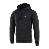 M-Tac Hættetrøje Cotton Raglan i sort med raglanærmer og hoodie design, ideel til hverdagsbrug og aktiv livsstil.