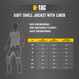 M-Tac Soft Shell Jakke med Liner