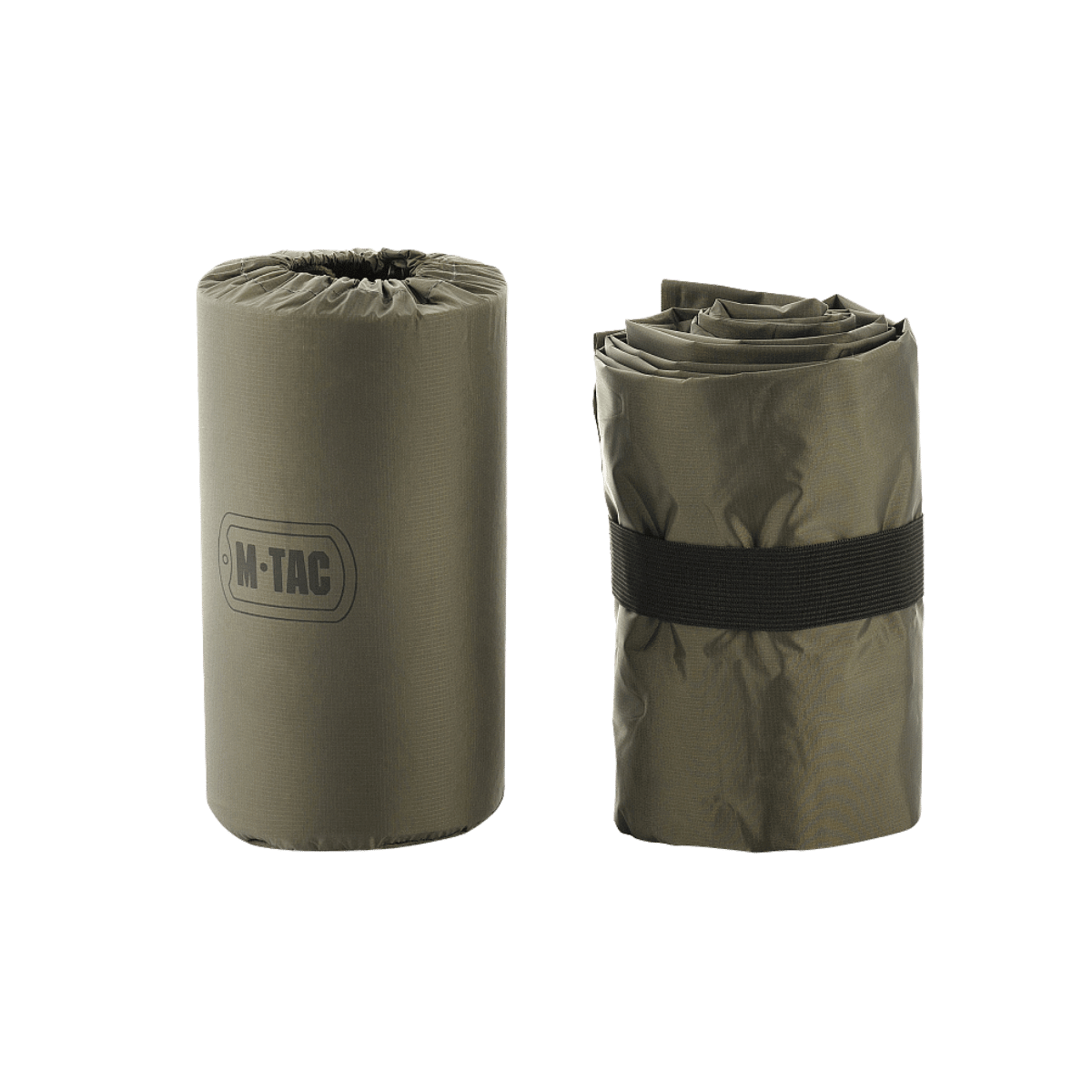 M-Tac Oppustelig Liggeunderlag 195x60 i kompakt form, letvægts og fugtbestandigt, perfekt til camping og overnatning i felten.