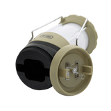 M-Tac Outdoorlampe Mat - Klassisk LED Belysning, batterirum og robust design, ideel til camping og udendørs aktiviteter