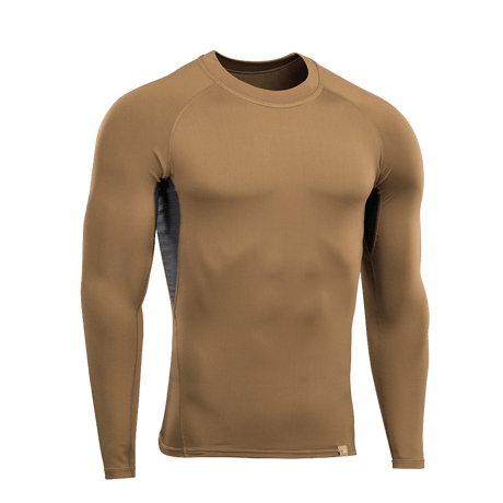 M-Tac ThermoLine Termoundertøj i brun, designet til termoregulering og komfort under alle vejrforhold.