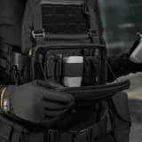 M-Tac Admin Pouch Large Elite Gen.II til opbevaring af udstyr med robust Cordura 500D og AquaGuard lynlås.