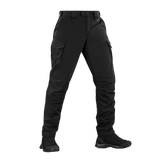 M-Tac Aggressor Special Edition Bukser i sort til taktisk og outdoor-brug, med elastisk "tunnel"-talje og YKK-lynlås.