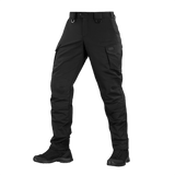 M-Tac Aggressor Special Edition Bukser til taktisk brug, polyester og bomuld med elastisk talje og YKK-lynlås. Sort farve.