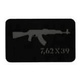 M-Tac AKM 7,62x39 Laser Cut Patch med Velcro til taktisk brug og slidstærk Cordura 500D designet til militær og outdoor aktiviteter.