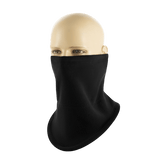 M-Tac Anatomisk Snood Justerbar Elite Fleece (320 g/m²) sort multifunktionelt koldt vejr tilbehør på mannequin hoved