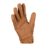 M-Tac Handsker Assault Tactical Mk.6 i syntetisk ruskind, åndbare zoner, forstærkede kno-pads, non-slip håndflade og forstærket løkke.