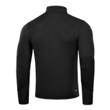 Bagside af M-Tac Centurion Microfleece Jakke i sort med forstærkede skuldre
