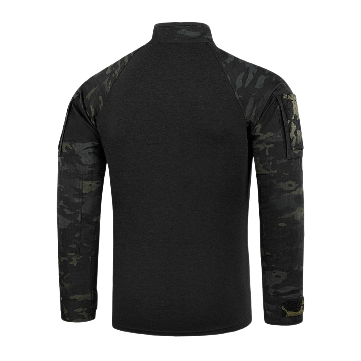 M-Tac Combat Shirt Gen.II Pro NYCO Extreme i Black Multicam®, holdbare og brandsikre materialer, ideel til taktiske miljøer.