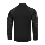 M-Tac Combat Shirt Gen.II Pro NYCO Extreme i Black Multicam®, holdbare og brandsikre materialer, ideel til taktiske miljøer.