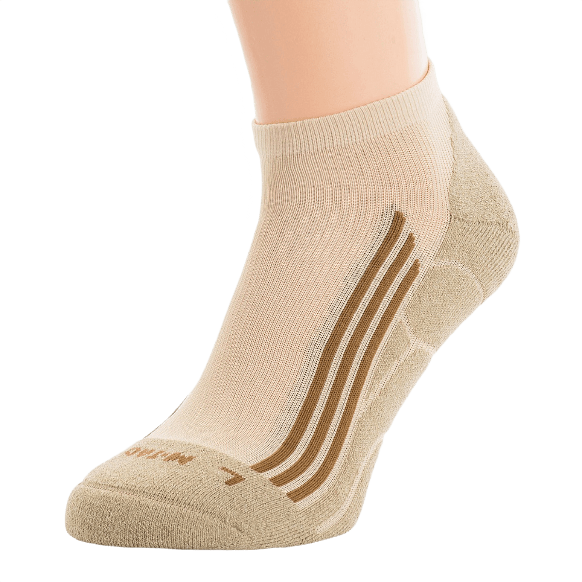 M-Tac Coolmax 35% Sokker Outdoor i beige til outdoor aktiviteter. Holdbare og komfortable sportssokker til hverdagsbrug, hurtigtørrende.