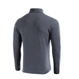 M-Tac Delta Fleece Jakke bagside, ideel til udendørs aktiviteter i koldt vejr, med tommelhuller for ekstra komfort.