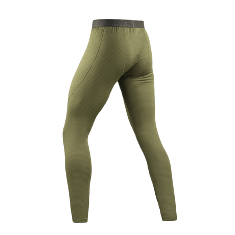 M-Tac Delta Level 2 Fleece Bukser - Grønne bukser til koldt vejr med fugthåndtering, 100% polyester, designet til komfort og fysisk aktivitet.