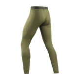 M-Tac Delta Level 2 Fleece Bukser - Grønne bukser til koldt vejr med fugthåndtering, 100% polyester, designet til komfort og fysisk aktivitet.