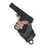 M-Tac Fingerløse Handsker Assault Tactical Mk.4 med forstærket læderhåndflade, hold våben med non-slip greb og justerbar manchet.