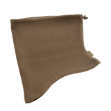 M-Tac Fleece Neck Gaiter (Tok Tube) i brun fleece, multifunktionelt til koldt vejr, ideel til vinterbrug og udendørs aktiviteter.