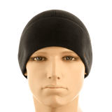 M-Tac Fleece Watch Cap Light Polartec vinterhue i sort, lavet af holdbar Micro Series fleece for varmeisolering og vindbeskyttelse.