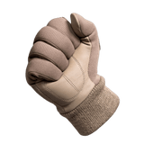 M-Tac Handsker Assault Tactical Mk.8 til taktisk brug, syntetiske materialer og læder, elastiske manchetter for fleksibilitet og komfort.