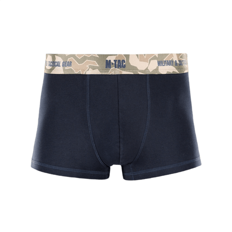 M-Tac Herre Boxer 93/7 i navy med bred elastik og komfortabel anatomisk pasform. Perfekt til aktiv livsstil, 93% bomuld, 7% elastan.