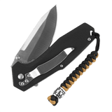 M-Tac Lanyard Viper Cossack Cross V.2, coiled paracord med metalperle, designet til knive, med Templar-kors Cossack Cross-mønster.