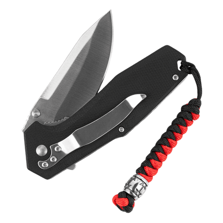 M-Tac Lanyard Viper Cossack Cross V.2 med paracord design og Templar-kors, tilføjer stil og funktionalitet til knive og udstyr.