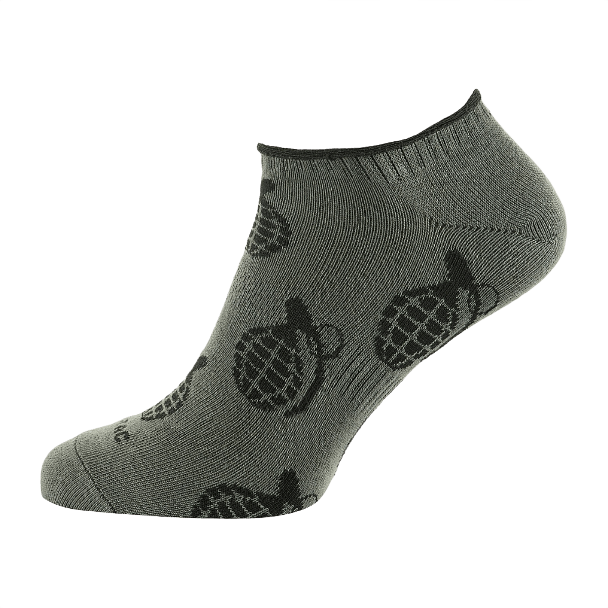 M-Tac Let Sommersokker Grenader essentielle til løb og udendørsaktiviteter, lette og åndbare sokker med ergonomisk pasform og originalt mønster.