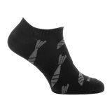 M-Tac Let Sommersokker Morter Bomber i sort med ergonomisk pasform, perfekt til sport og udendørs aktiviteter i varmt vejr.