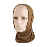 M-Tac Let Tubehalstørklæde i brug som balaklava, perfekt til udendørs aktiviteter som airsoft, vandreture og cykling.