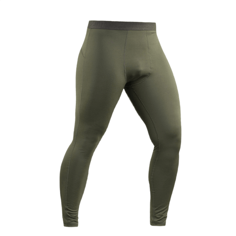 M-Tac Level I Polartec Thermal Bukser som baselayer i grøn farve, ideel til vinterbrug og lavet af Power Dry® materiale.