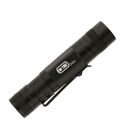 M-Tac Lommelygte P21, kompakt og kraftfuld LED-lommelygte, ideel til EDC-kit, outdoor og hverdagsbrug.