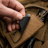 M-Tac AR-15 223/5,56 Laser Cut Patch fastgørelse til rygsæk med Velcro, holdbart Cordura 500D materiale til militær og outdoor brug.