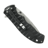 Lukket M-Tac Outdoor & Militær foldekniv - Type 4 med rustfri stålklinge og G10-håndtag