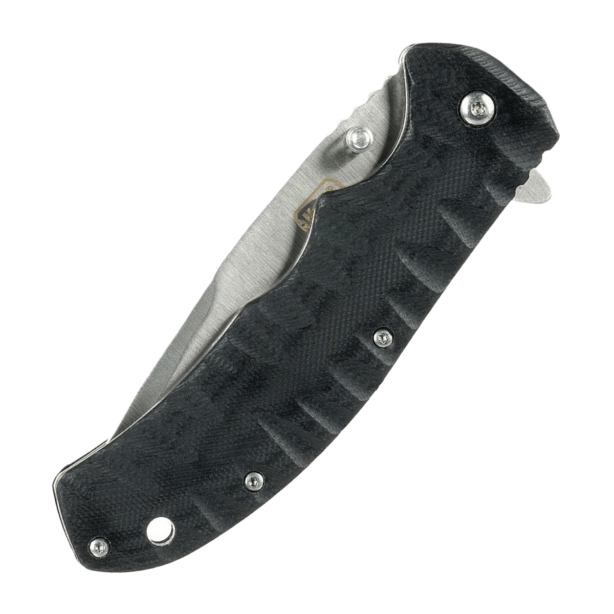 M-Tac Outdoor & Militær foldekniv - Type 8, kompakt taktisk design med krom rustfrit stål klinge og ergonomisk håndtag.