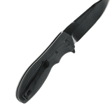 M-Tac Outdoor & Militær foldekniv - Type 8 med Clip Point-klingedesign i rustfrit stål, ideel til taktisk brug og EDC-udstyr.