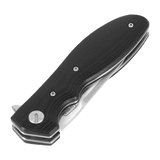 M-Tac Outdoor & Militær foldekniv - Type 6, ultralet med krom rustfrit stål klinge og G10-komposit håndtag i sort, perfekt til EDC.