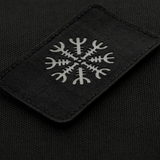 M-Tac Patch Helm of Horror Vandret Laser Cut med ægishjálmur, lavet af holdbar Cordura 500D, fastgøres med Velcro.