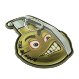M-Tac Patch M67 Granat 3D PVC med "Born to Kill" tekst og emoji design i PVC 3D materiale med velcro-bagside til taktisk udstyr.