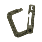 M-Tac Plast Karabin fremstillet af slidstærk ABS-plast til sikker fastgørelse af udstyr på vest eller taske, let og holdbar konstruktion.