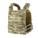 M-Tac Plate Carrier Cuirass FAST XL QRS i camouflage, slidstærk beskyttelsesvest til ESAPI XL og L plader, hurtig-lås, Cordura 500D materiale