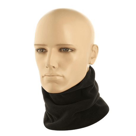 M-Tac Polartec Lang Tubehalstørklæde i sort fleece på mannequin