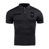 M-Tac Polo Elite Tactical Coolmax i sort til politi- og sikkerhedsuniformer med fugttransporterende Coolmax® teknologi til komfort og køling.