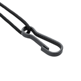 M-Tac Safety Cord med D-ring til sikker fastgørelse af udstyr som pistol, kniv og lygte. Fremstillet af paracord og PVC med en trækstyrke på 50 kg.