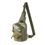 M-Tac Sling Pistol Taske Elite Hex med Velcro i camouflagemønster med justerbar skulderrem og frontvelcro til patches.