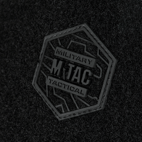 Logo på M-Tac Sphaera Hardsling Bag Large Elite med Velcro, lavet af slidstærk Cordura Hex materiale med militær-inspireret design.